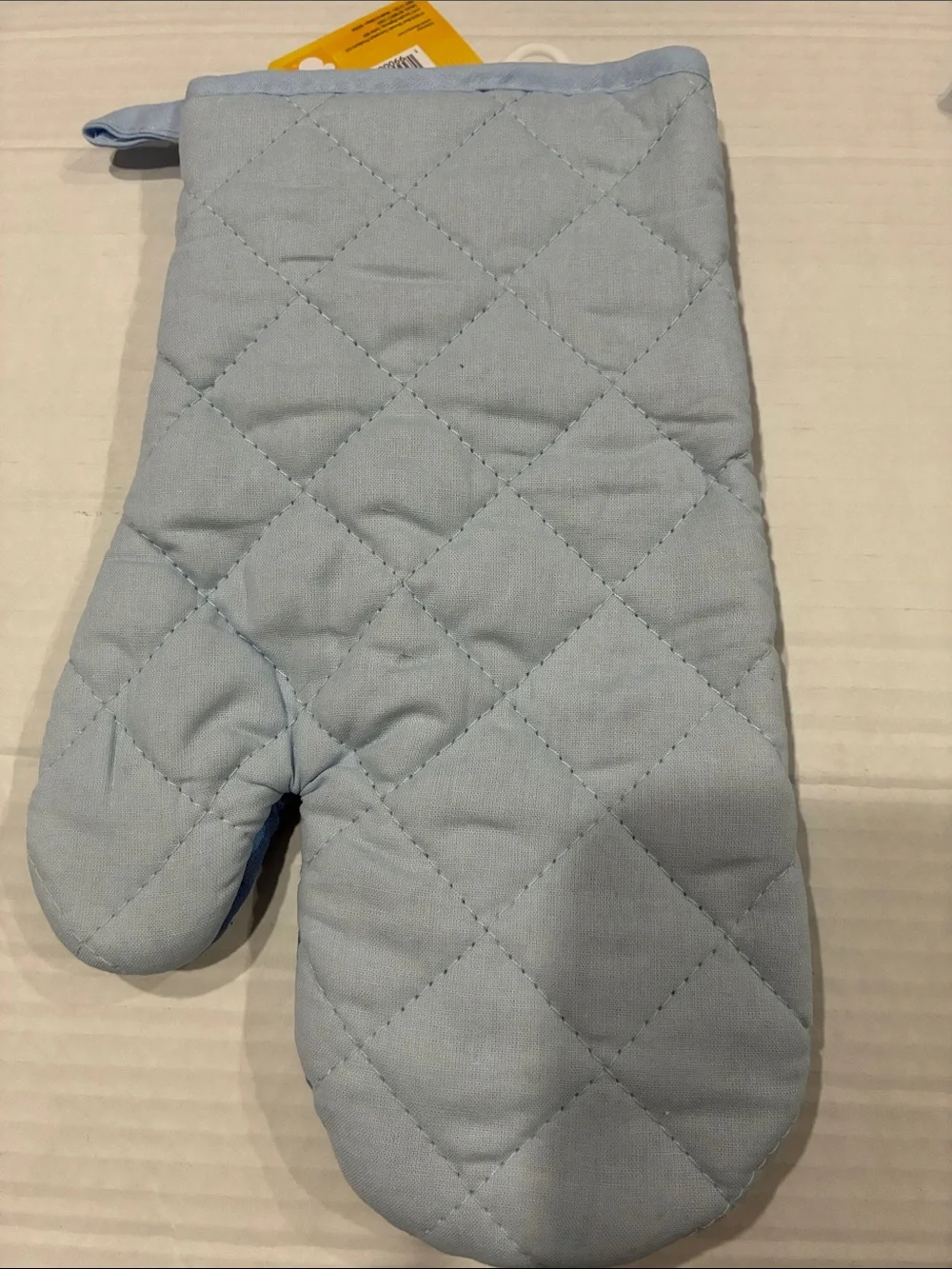 Disney Blue Stitch Floral Oven Mitt